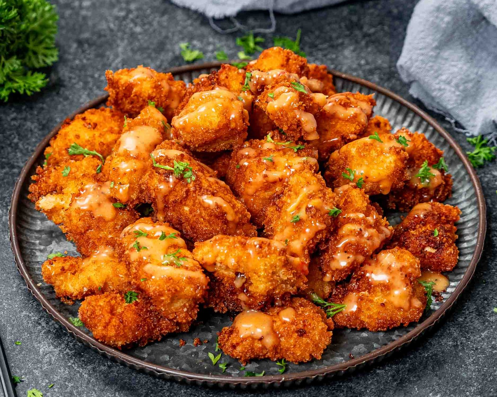 Crispy, spicy, juicy goodness packed in every bite